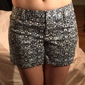 Blue Dress Shorts